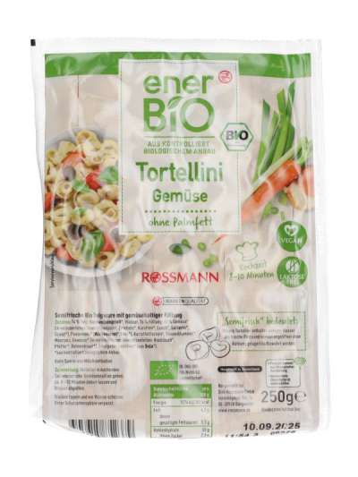 EnerBio Zöldséges tortellini - 250 g