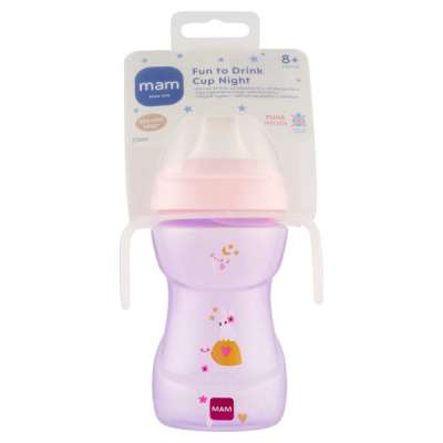 Mam Fun To Drink Night ivópohár 8 hónapos kortól - 270 ml