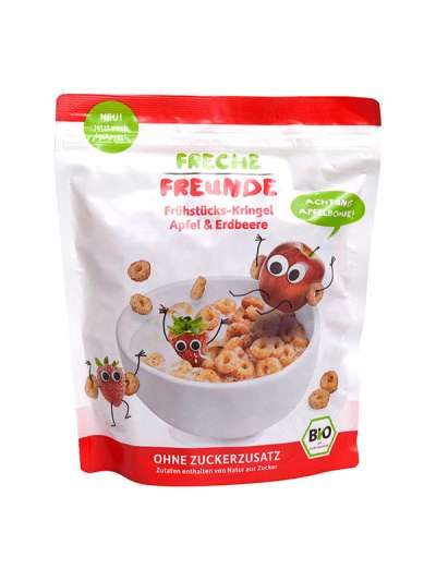 Freche Freunde Bio Reggeli Karika Alma - 125 g