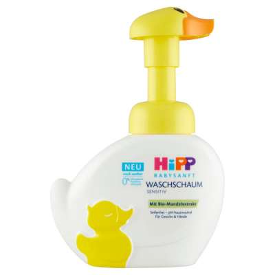 Hipp Babysanft kacsás pumpás mosakodóhab - 250 ml