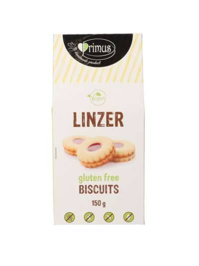Primus Vegan linzer gluténmentes - 150 g