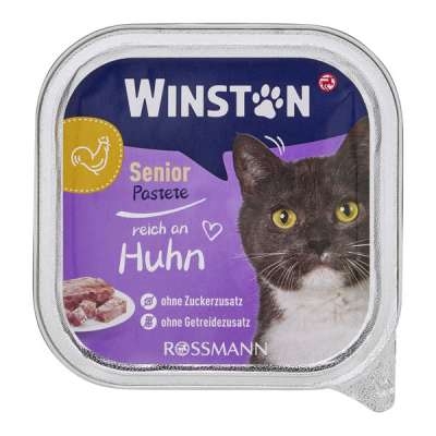 Winston állateledel macskáknak csirkével - 100 g