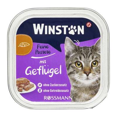 Winston állateledel macskáknak szárnyassal - 100 g