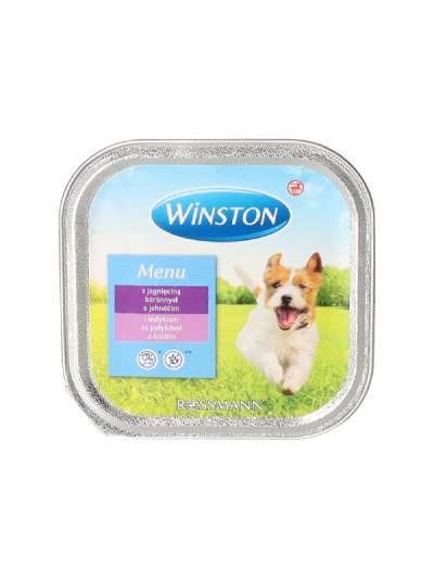 Winston Fenséges Menü alutasak kutyáknak, bárány és pulyka hússal - 150 g