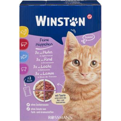 Winston állateledel macskáknak - 1200 g