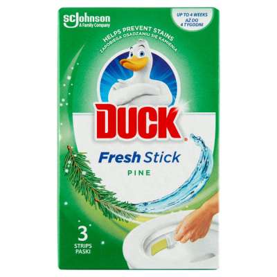 Duck Fresh Stick WC-öblítő csík fenyő illattal - 27 g