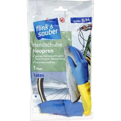Flink & Sauber Neoprene általános M-es gumikesztyű - 1 db