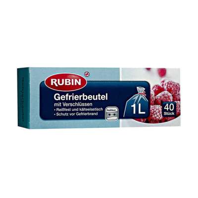 Rubin fagyasztózacskó 1 liter - 40 db
