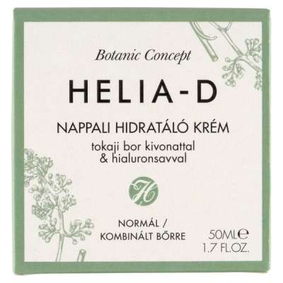 Helia-D Botanic Concept Tokaji Aszús Hidratáló nappali arckrém normál és kombinált  bőrre - 50 ml