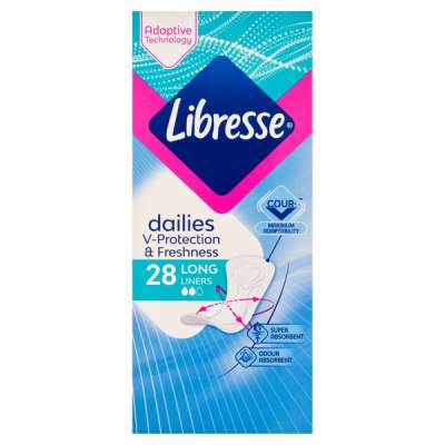 Libresse Long tisztasági betét - 28 db