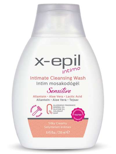 X-Epil Intimo Sensitive intim mosakodógél - 250 ml