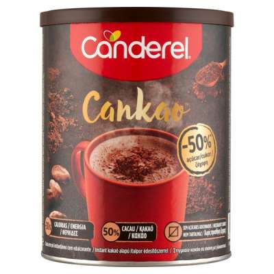 Canderel Cankao instant kakaó alapú italpor édesítőszerrel - 250 g