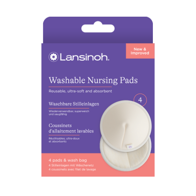 Lansinoh mosható melltartóbetét mosózsákkal - 4 db