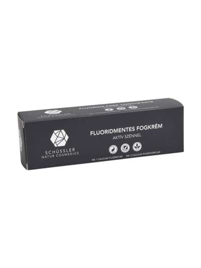 Schussler fogkrém fluoridmentes aktív szén - 75 ml