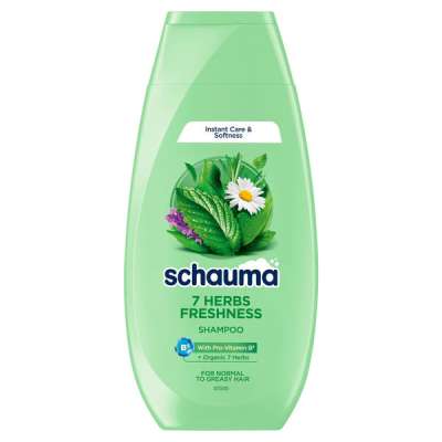 Schauma 7 Herbs Freshness lelapulás elleni sampon zsíros hajra - 250 ml