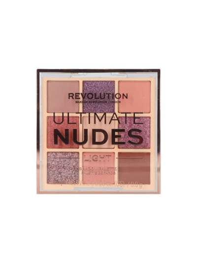 Revolution Ultimate Nudes szemhéjpúder paletta /light - 1 db