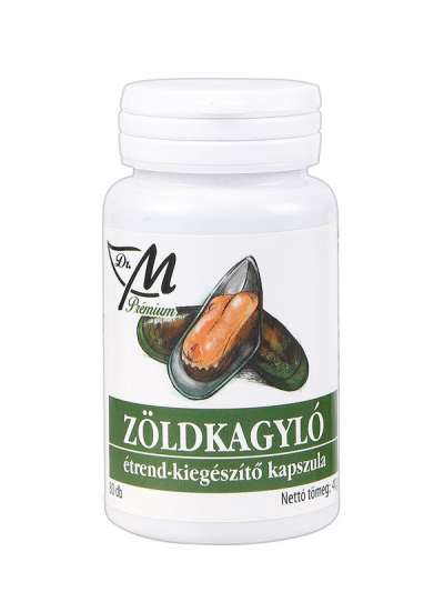 Dr.M Prémium Zöldkagyló kapszula - 80 db