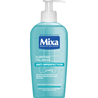 Mixa Anti-Imperfection arctisztító gél - 200 ml