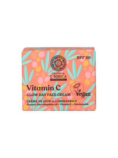 Natura Siberica Oblepikha C-Berrica nappali arckrém, SPF20 - 50 ml