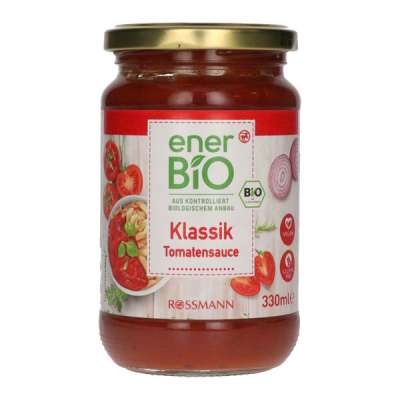 enerBio klasszikus paradicsomszósz - 330 ml
