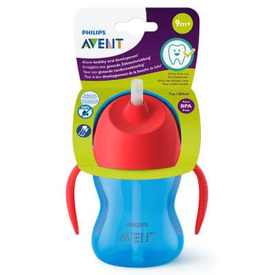 Philips Avent SCF796/01 Bendy szívószálas itatópohár 9 hónapos kortól 200 ml - 1 db