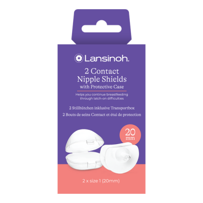 Lansinoh kontakt bimbóvédő szilikon mini - 2 db