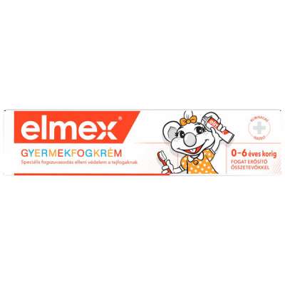 Elmex Kids gyerek fogkrém 0-6 éves gyermekeknek - 50 ml