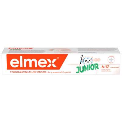 Elmex Junior fogkrém 6-12 éves korig - 75 ml