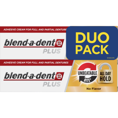 Blend-A-Dent Duo Power műfogsorragasztó krém  - 80 g