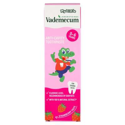 Vademecum Junior Eper fogkrém - 50 ml