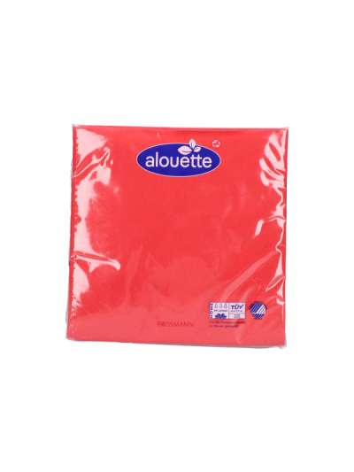 Alouette Piros Szalvéta - 30 db
