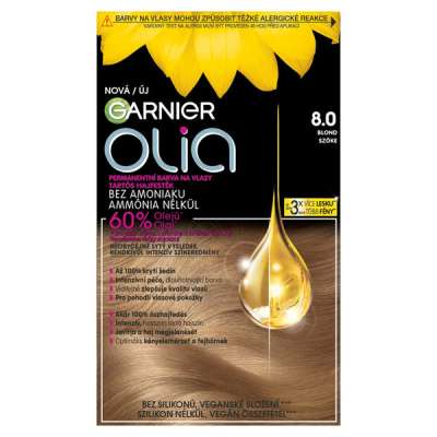 Garnier Olia hajfesték 8.0 Blond - 1 db