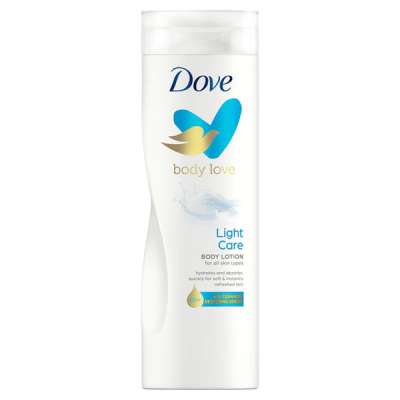 Dove Body Love Light Care testápoló - 400 ml