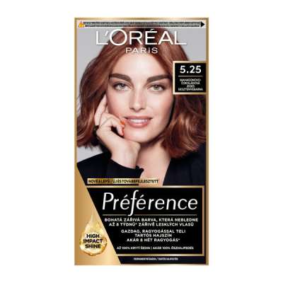L'Oréal Paris Préférence Hajfesték 5.25 Antigua - Jeges gesztenyebarna - 1 db
