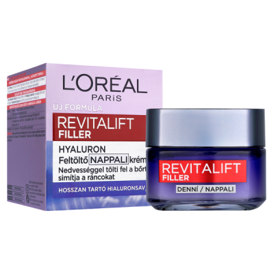 L'Oréal Paris Revitalift Filler Hyaluron ránctalanító nappali krém - 50 ml