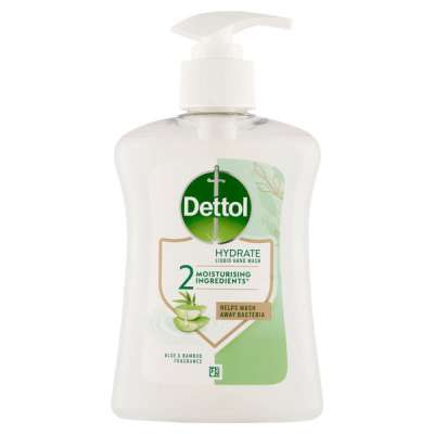 Dettol pumpás folyékony szappan aloe vera és bambusz illattal - 250 ml