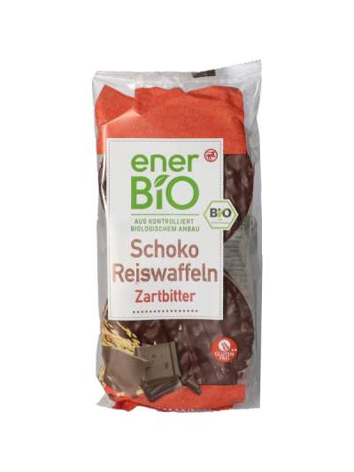 enerBio Keserűcsokis rizsostya - 100 g