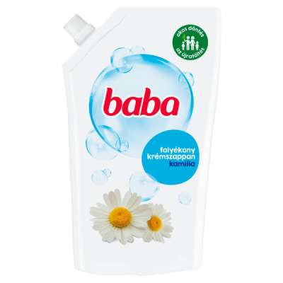 Baba Kamilla folyékony krémszappan utántöltő - 500 ml