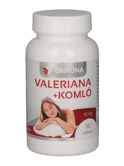 Damona Valeriana+komló tabletta - 90 db