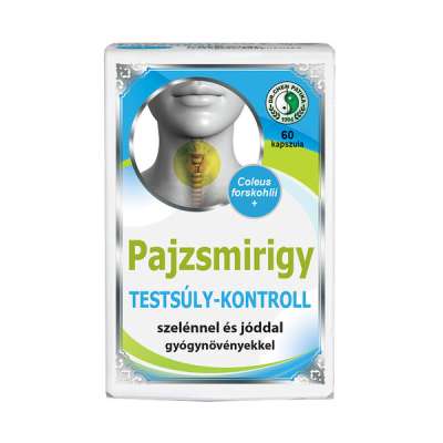 Dr. Chen Patika Pajzsmirigy Testsúly-Kontroll kapszula - 60 db