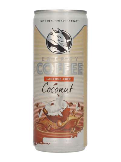 Hell Ice Coffee Coconut UHT laktózmentes kókusz ízű ital tejjel és kávékivonattal - 250 ml