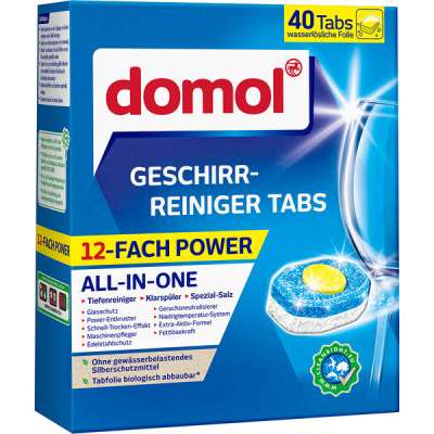 Domol Multi Perfect mosogatógép tabletta - 40 db