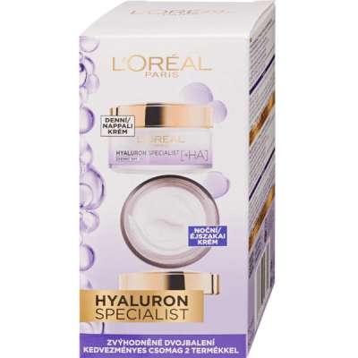 L'Oréal Paris Hyaluron Specialist csomag (nappali+éjszakai) 50 + 50 ml - 1 db