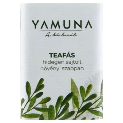 Yamuna Teafás hidegen sajtolt szappan - 110 g