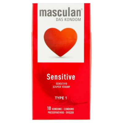 Masculan Sensitive 1 gumióvszer - 10 db