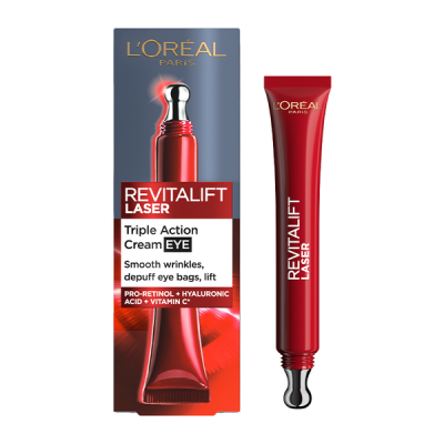 L'Oréal Paris Revitalift Laser ránctalanító szemkörnyékápoló krém - 15 ml