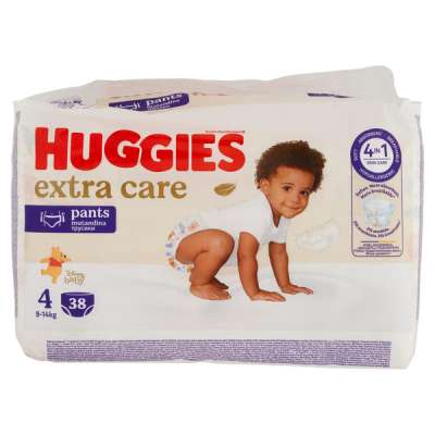 Huggies Extra Care Pants 4 bugyipelenka 9-14 kg - 38 db