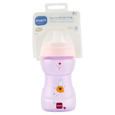 Mam ivástanuló pohár kemény ivócsőrrel 8 hónapos kortól - 1 db