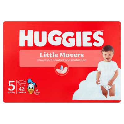 Huggies Little Movers 5 nadrágpelenka 11-25 kg - 42 db