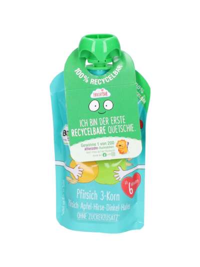 Fruchtbar bio gyümölcspüré őszibarack 6 hónapos kortól - 100 g